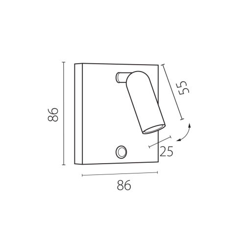 Бра Lightstar Omega 200936 дополнительное фото фото 3