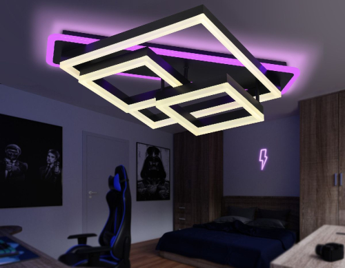 Потолочная люстра Ambrella Light Acrylica Disk FA8533 изображение в интернет-магазине Cramer Light фото 8