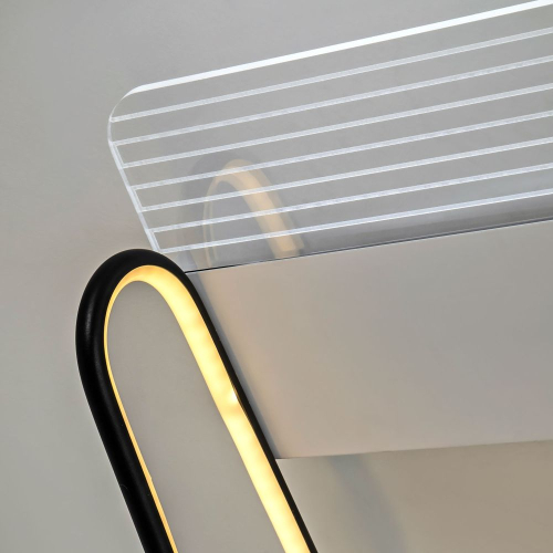 Потолочный светильник LED4U L1046-500 BK изображение в интернет-магазине Cramer Light фото 6