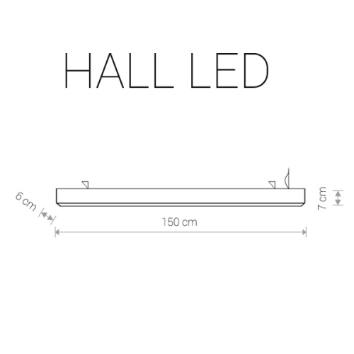 Подвесной светодиодный светильник Nowodvorski Hall Led 9466 изображение в интернет-магазине Cramer Light фото 2