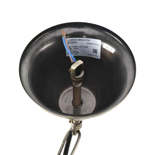 Подвесная люстра Lumion Moderni Demetra 8406/9 изображение в интернет-магазине Cramer Light фото 5