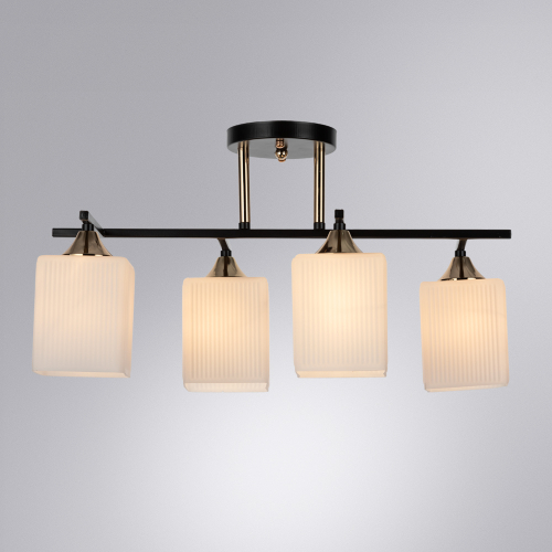 Потолочная люстра Arte Lamp Merope A4071PL-4BK изображение в интернет-магазине Cramer Light фото 2