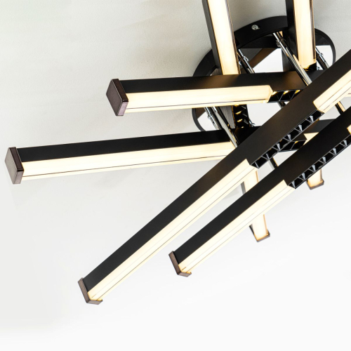 Потолочный светильник Modelight MDL.9374.600CL BK изображение в интернет-магазине Cramer Light фото 7