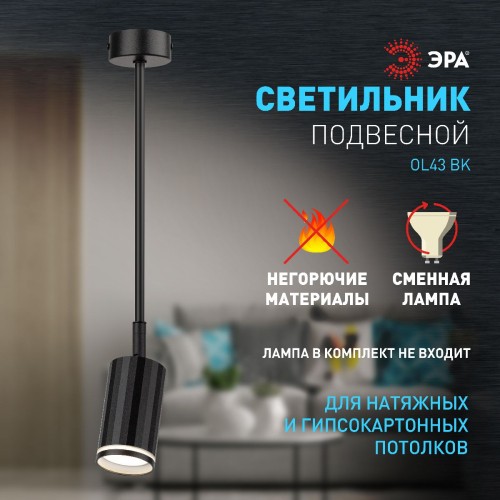 Спот Эра OL43 BK Б0058490 изображение в интернет-магазине Cramer Light фото 8