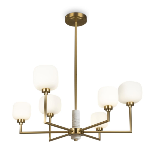 Люстра на штанге Freya Tender FR5373CL-06BS изображение в интернет-магазине Cramer Light фото 2