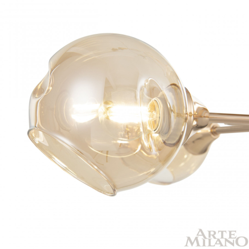 Потолочная люстра Arte Milano Amalfi 327206/3 FG изображение в интернет-магазине Cramer Light фото 5