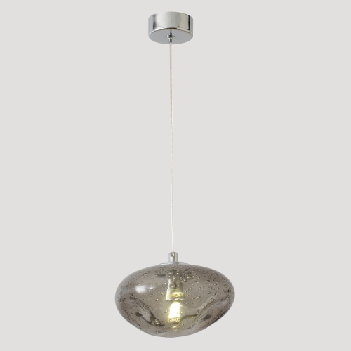 Подвесной светильник Crystal Lux FORMLESS SP1 SMOKE изображение в интернет-магазине Cramer Light фото 9