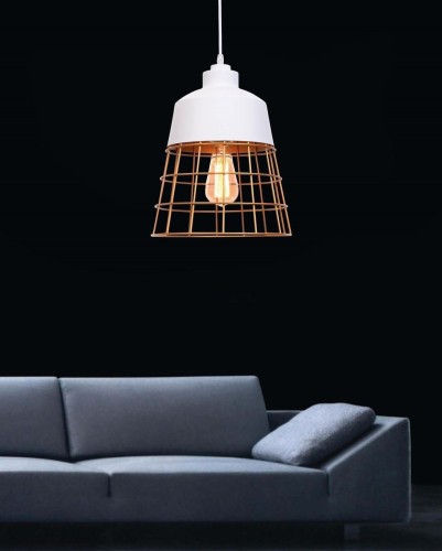 Подвесной светильник Lumina Deco Bagsy LDP 7933 WT изображение в интернет-магазине Cramer Light фото 5