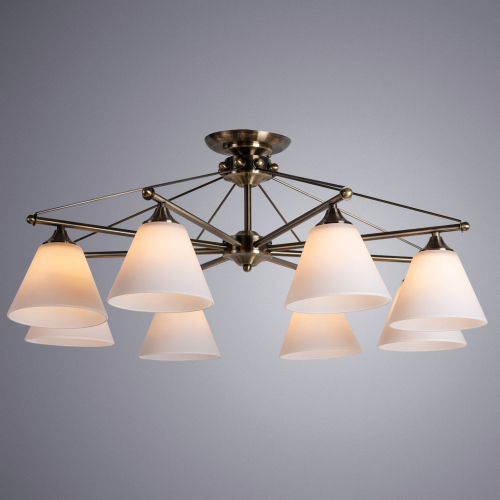 Потолочная люстра Arte Lamp Copter A3208PL-8AB изображение в интернет-магазине Cramer Light фото 4