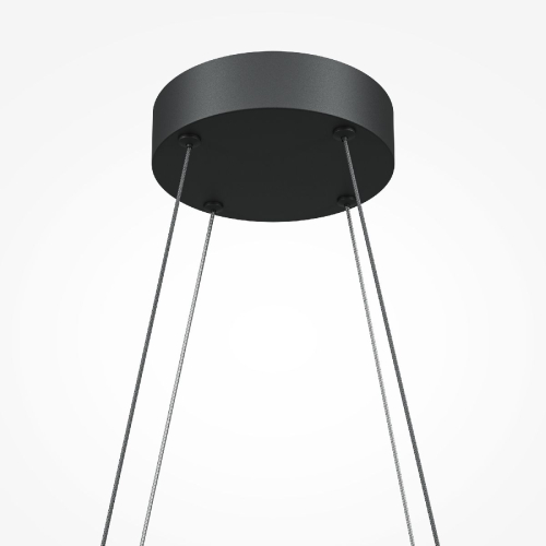 Подвесная люстра Maytoni Halo MOD244PL-L50BK изображение в интернет-магазине Cramer Light фото 5
