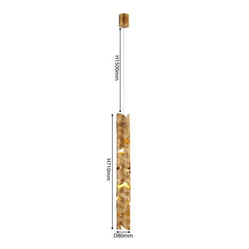 Подвесной светильник Favourite Leaftube 4802-1P изображение в интернет-магазине Cramer Light фото 3