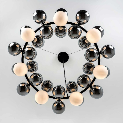 Подвесная люстра Modestyle MS.8055.14 BK изображение в интернет-магазине Cramer Light фото 3