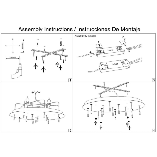 Подвесная люстра Mantra Boomerang 9372+9245 (14L) изображение в интернет-магазине Cramer Light фото 20