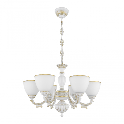 Подвесная люстра Arte Milano 342837/6 WT+G изображение в интернет-магазине Cramer Light