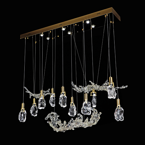 Подвесной светильник Delight Collection 5005 5005-L1500 gold изображение в интернет-магазине Cramer Light