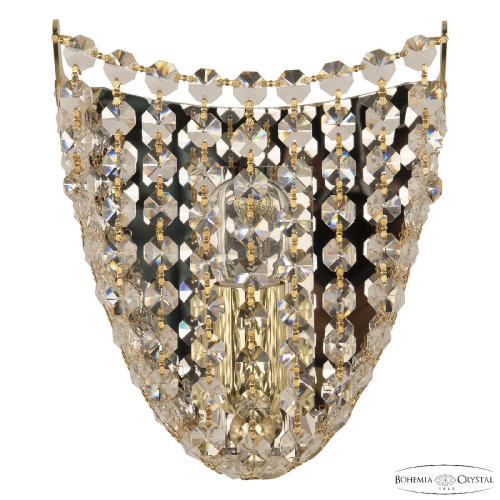 Настенный светильник Bohemia Ivele Crystal 778B/16 G изображение в интернет-магазине Cramer Light