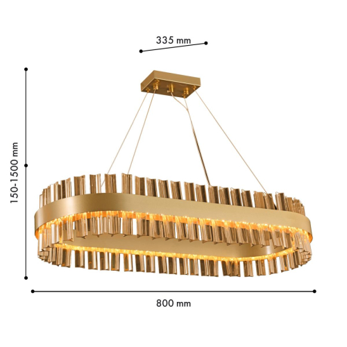 Подвесная люстра Favourite Marquis 4263-8P изображение в интернет-магазине Cramer Light фото 2
