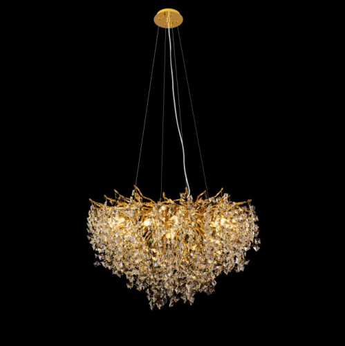 Подвесная люстра iLamp Savage 8005-D800 GD изображение в интернет-магазине Cramer Light фото 2