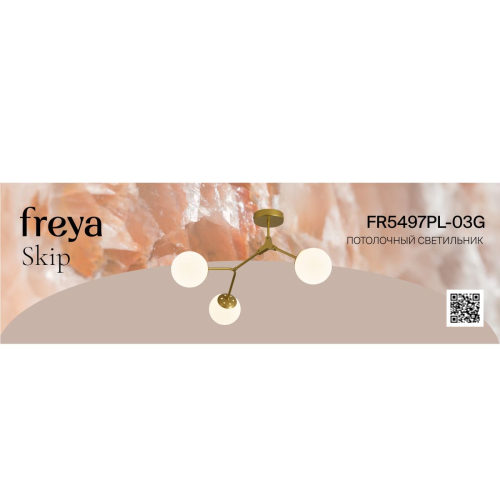 Потолочный светильник Freya Skip FR5497PL-03G изображение в интернет-магазине Cramer Light фото 12