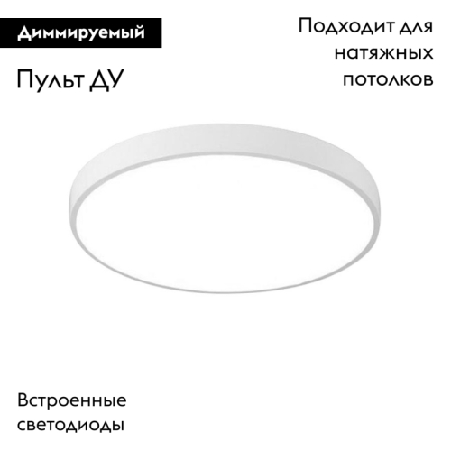 Потолочный светодиодный светильник Arte Lamp Arena A2670PL-1WH изображение в интернет-магазине Cramer Light фото 2