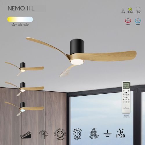 Люстра-вентилятор Mantra Nemo 9494 изображение в интернет-магазине Cramer Light фото 8