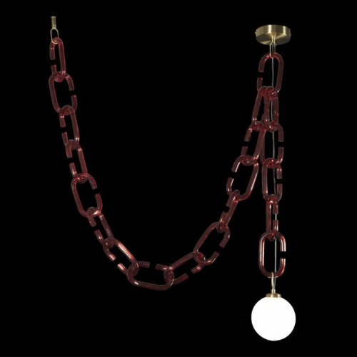 Подвесной светильник Loft IT Chain 10128C Red изображение в интернет-магазине Cramer Light фото 2