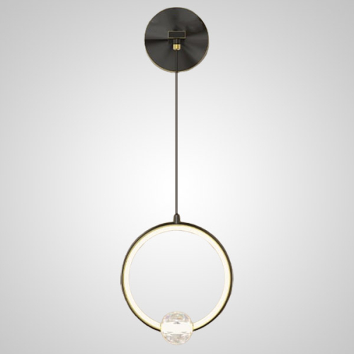 Настенный светильник ImperiumLoft Luana Wall Black 212036-23 изображение в интернет-магазине Cramer Light