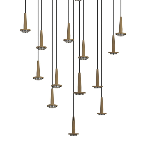 Каскадная люстра Mantra Andromeda 8935 изображение в интернет-магазине Cramer Light фото 2