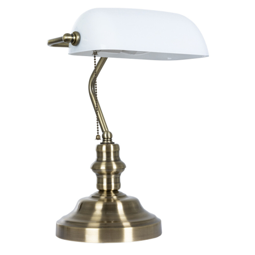Настольная лампа Arte Lamp Banker A2493LT-1AB изображение в интернет-магазине Cramer Light