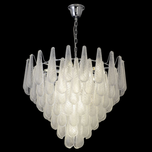 Подвесная люстра Crystal Lux FONTAIN SP18 CHROME изображение в интернет-магазине Cramer Light фото 3
