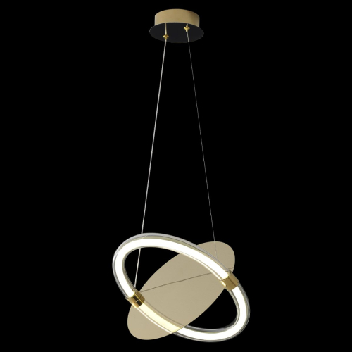 Подвесной светильник Crystal Lux NEBULA SP22W LED GOLD изображение в интернет-магазине Cramer Light фото 6