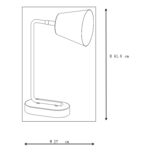 Настольная лампа Lucide Cona 71645/01/31 изображение в интернет-магазине Cramer Light фото 2