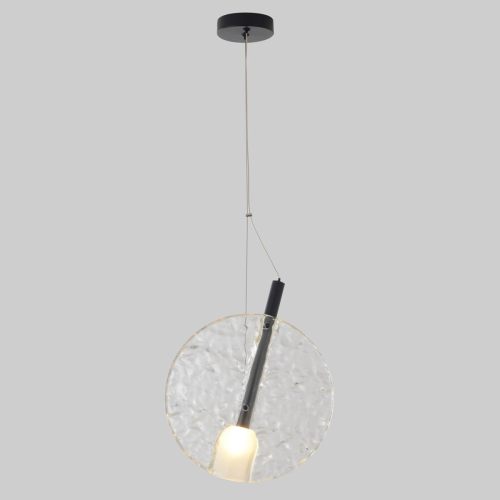 Подвесной светильник Crystal Lux FROZEN SP1 BLACK изображение в интернет-магазине Cramer Light фото 3