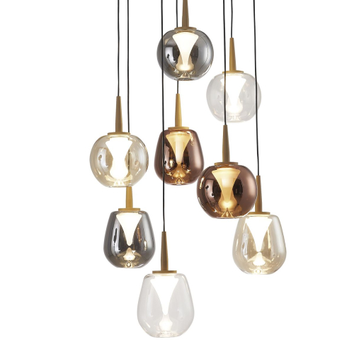 Каскадная люстра Mantra Andromeda 8933+8PL изображение в интернет-магазине Cramer Light фото 2