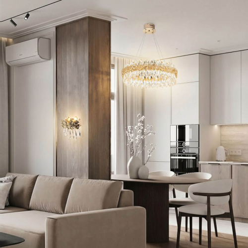 Подвесная люстра Modelux ML.9888.800 GD изображение в интернет-магазине Cramer Light фото 2