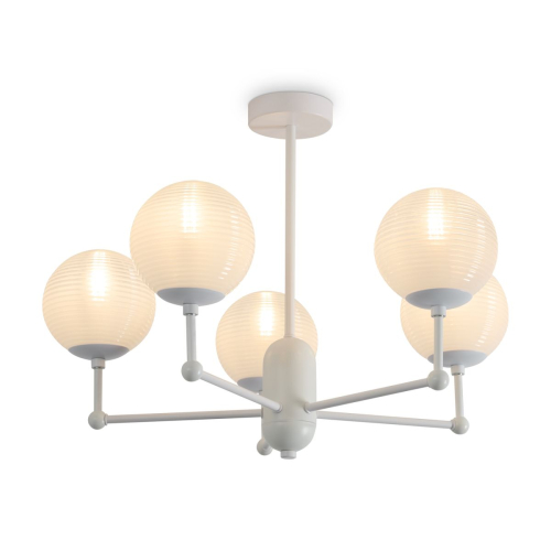 Люстра на штанге Freya Aris FR5565PL-05W изображение в интернет-магазине Cramer Light фото 5