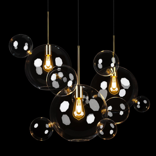 Подвесная люстра Loft IT Bolle 2034-D3 изображение в интернет-магазине Cramer Light фото 4