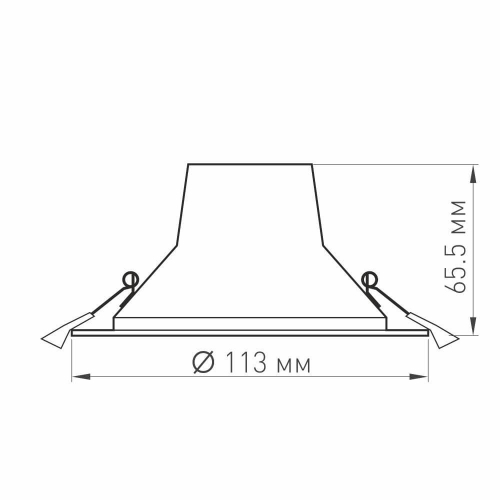 Встраиваемый светильник Arlight LEGEND 027316(1) изображение в интернет-магазине Cramer Light фото 6