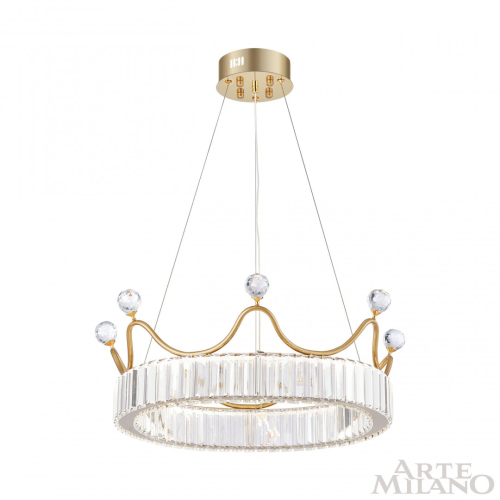 Подвесная люстра Arte Milano Venezia 310322/D500 GD изображение в интернет-магазине Cramer Light фото 3