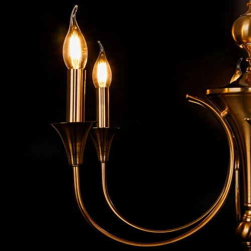 Подвесная люстра Arte Lamp Collinetta A4094LM-6PB изображение в интернет-магазине Cramer Light фото 3