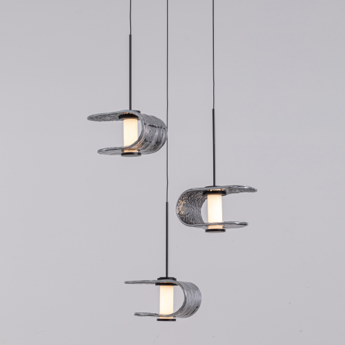 Подвесной светильник Delight Collection MD24020901-3A black/smoky изображение в интернет-магазине Cramer Light