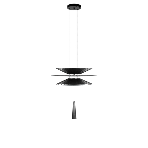 Подвесная люстра Loft IT Star 10141B/400 Black изображение в интернет-магазине Cramer Light фото 3