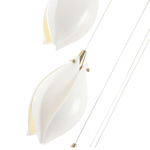 Каскадная люстра Crystal Lux FLOWERS SP9 изображение в интернет-магазине Cramer Light фото 5