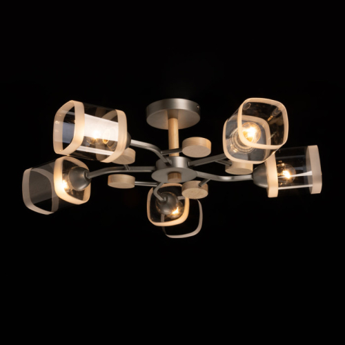 Люстра на штанге De Markt Тетро 673018805 изображение в интернет-магазине Cramer Light фото 2