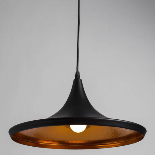 Подвесной светильник Arte Lamp Cappello A3406SP-1BK изображение в интернет-магазине Cramer Light фото 5