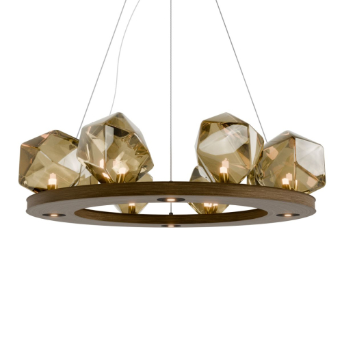 Подвесная люстра Lightera Chievo LE424L-8B изображение в интернет-магазине Cramer Light фото 3