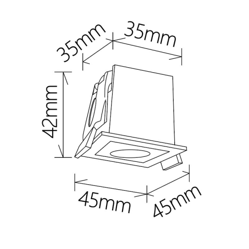 Встраиваемый светильник Mantra Blau 9126 изображение в интернет-магазине Cramer Light фото 2