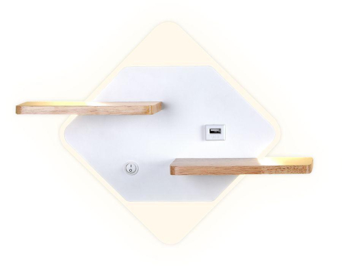 Настенный светодиодный светильник Ambrella Light Wall FW100 изображение в интернет-магазине Cramer Light фото 2