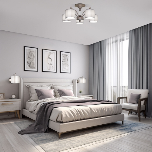 Бра Eurosvet Adagio 60080/1 сатин-никель дополнительное фото фото 3