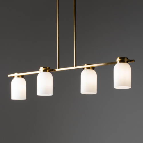 Люстра на штанге Freya Kamelia FR5446PL-04BS изображение в интернет-магазине Cramer Light фото 4
